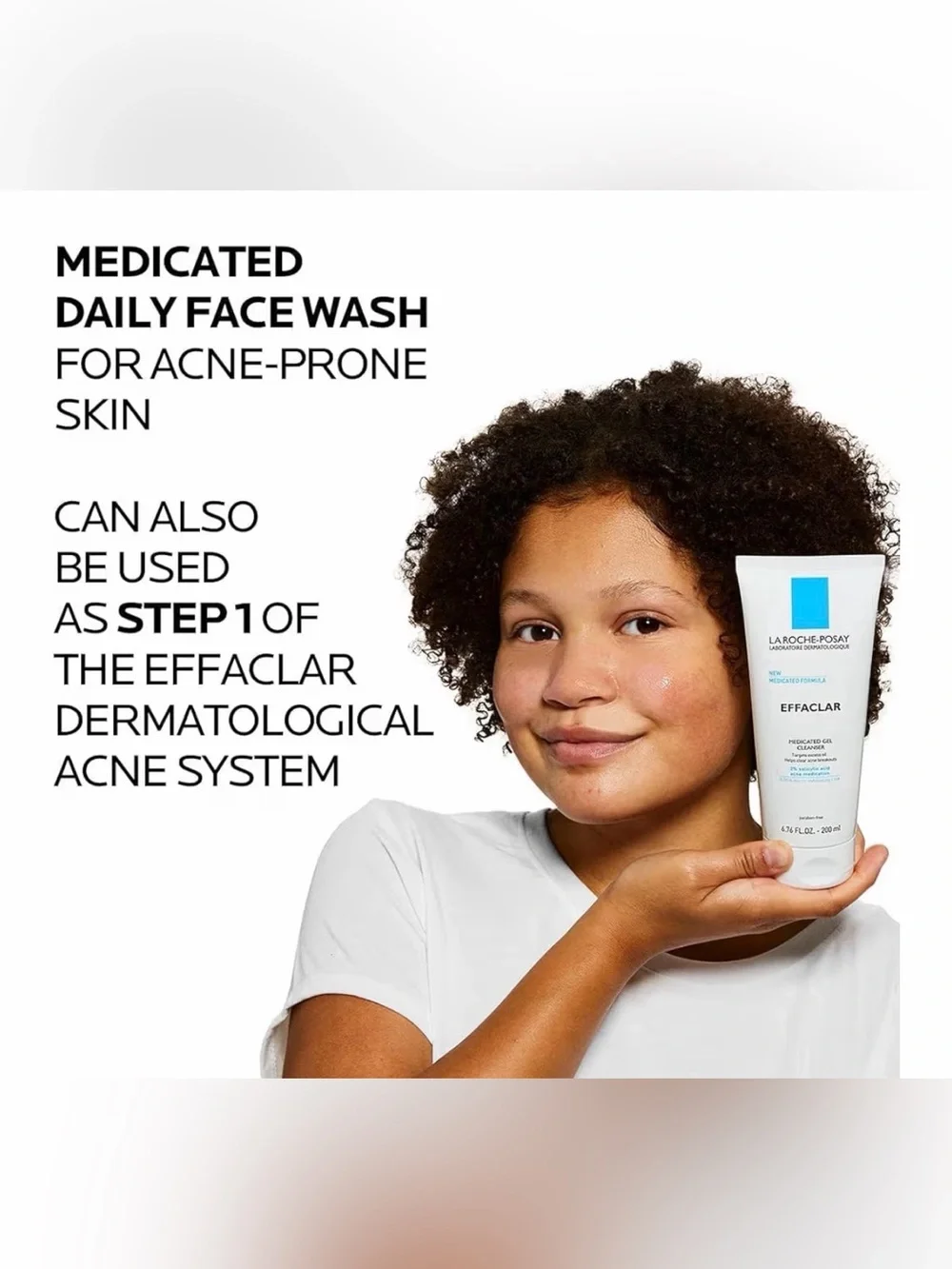 La Roche-Posay Effaclar Medicated Gel Cleanser - White